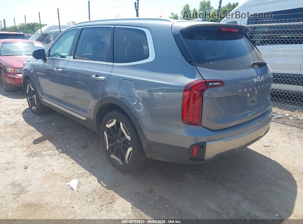 5XYP6DGC1SG689449 2025 KIA TELLURIDE Black Հետևի ձախ