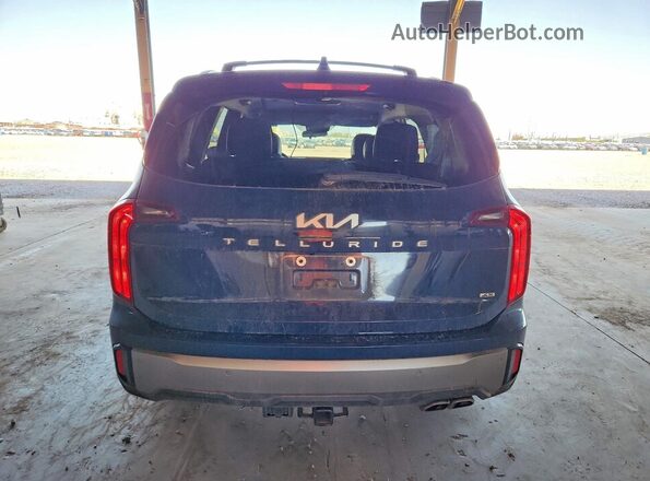 5XYP6DGC2RG563580 2024 KIA TELLURIDE Blue Widok z tyłu