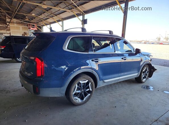 5XYP6DGC2RG563580 2024 KIA TELLURIDE Blue Tył prawy