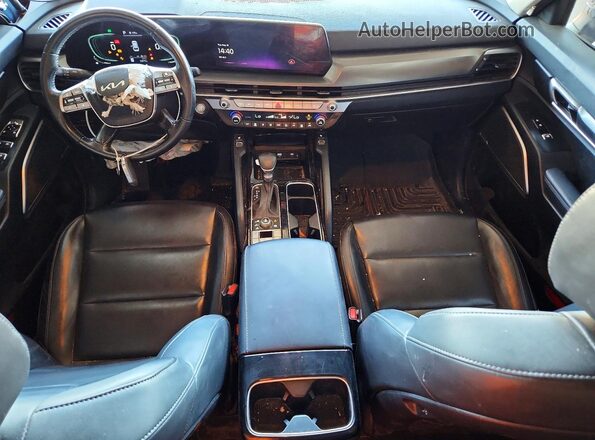 5XYP6DGC2RG563580 2024 KIA TELLURIDE Blue Widok deski rozdzielczej