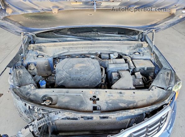 5XYP6DGC2RG563580 2024 KIA TELLURIDE Blue Widok komory silnika