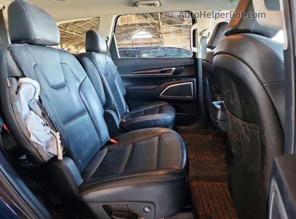 5XYP6DGC2RG563580 2024 KIA TELLURIDE Blue Widok wnętrza z tyłu