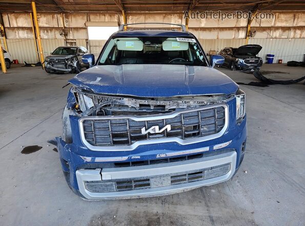 5XYP6DGC2RG563580 2024 KIA TELLURIDE Blue Widok z przodu