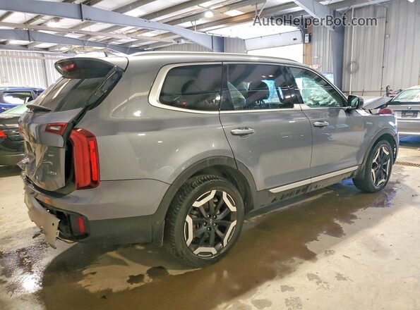 5XYP6DGC3PG325850 2023 KIA TELLURIDE Бирюзовый Задняя правая четверть