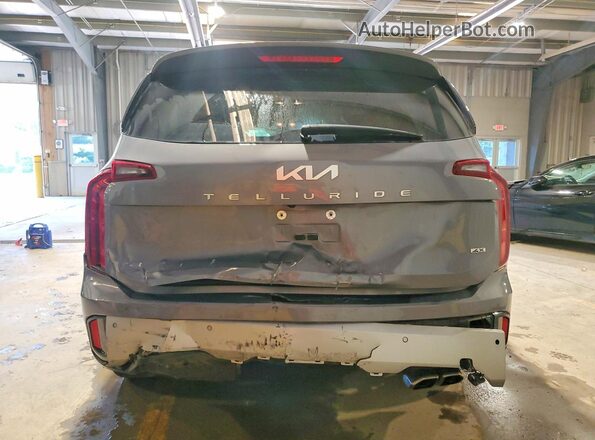 5XYP6DGC3PG325850 2023 KIA TELLURIDE Бирюзовый Вид сзади