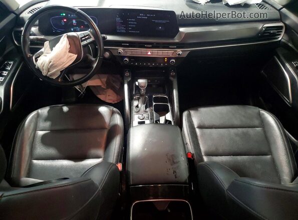 5XYP6DGC3PG325850 2023 KIA TELLURIDE Бирюзовый Вид панели приборов