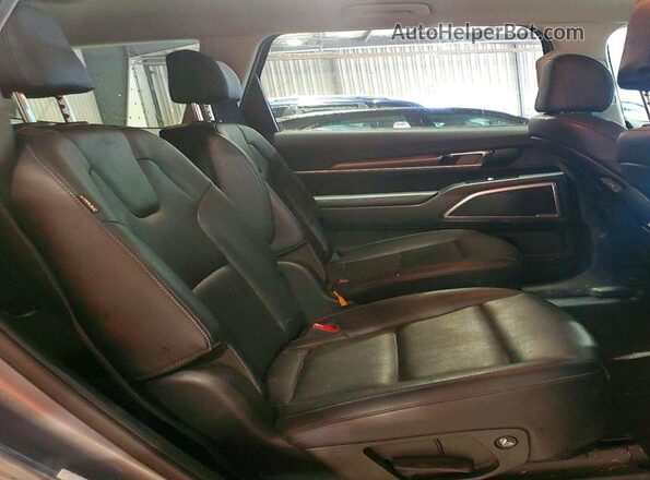5XYP6DGC3PG325850 2023 KIA TELLURIDE Бирюзовый Вид задней части салона