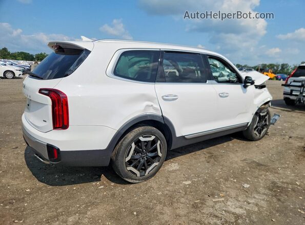 5XYP6DGC4PG381134 2023 KIA TELLURIDE White Задня права чверть