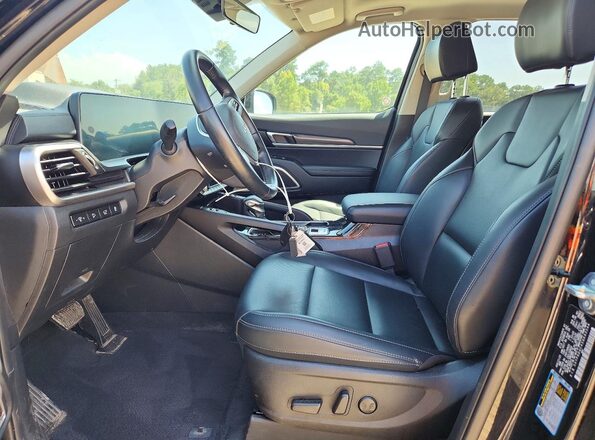 5XYP6DGC4SG693544 2025 KIA TELLURIDE Черный Вид салона спереди