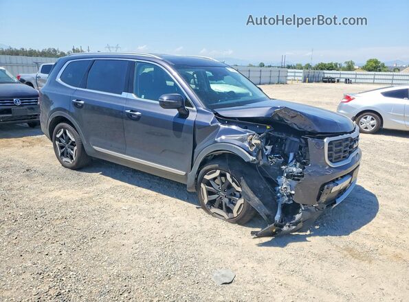 5XYP6DGC4SG695424 2025 KIA TELLURIDE Black Przód prawy