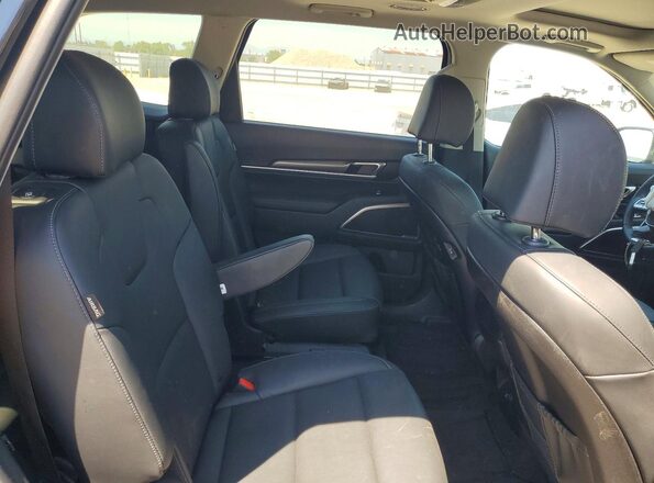 5XYP6DGC4SG695424 2025 KIA TELLURIDE Black Widok wnętrza z tyłu