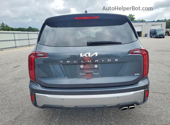 5XYP6DGC5PG400967 2023 KIA TELLURIDE Gray Вид ззаду