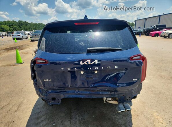5XYP6DGC5RG443143 2024 KIA TELLURIDE Blue Հետևի տեսք
