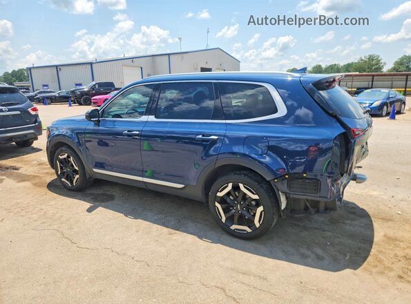 5XYP6DGC5RG443143 2024 KIA TELLURIDE Blue Հետևի ձախ