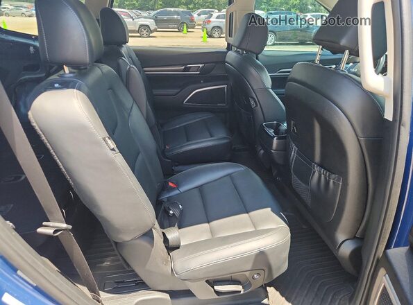 5XYP6DGC5RG443143 2024 KIA TELLURIDE Blue Սալոնի հետևի տեսք