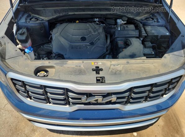 5XYP6DGC5RG443143 2024 KIA TELLURIDE Blue Շարժիչի բաժամունքի տեսք