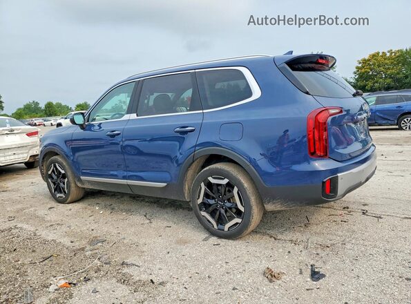 5XYP6DGC6PG337345 2023 KIA TELLURIDE Blue უკანა მარცხენა
