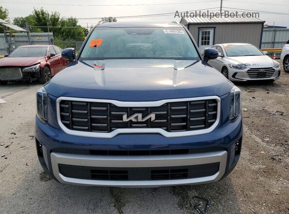 5XYP6DGC6PG337345 2023 KIA TELLURIDE Blue წინა ხედი