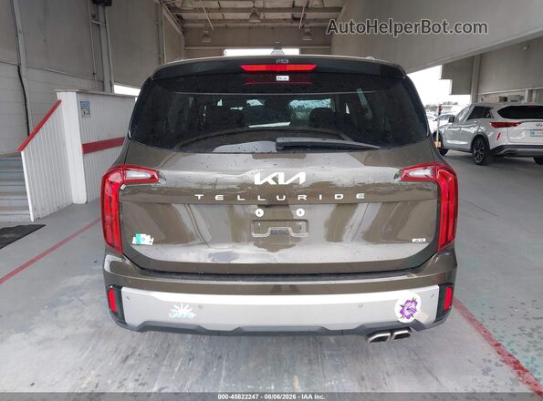 5XYP6DGC6RG437755 2024 KIA TELLURIDE Зеленый 