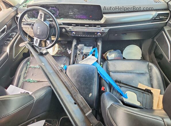 5XYP6DGC6RG502698 2024 KIA TELLURIDE Gray Вид панелі приладів