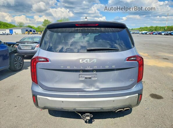 5XYP6DGC6RG502698 2024 KIA TELLURIDE Gray Вид ззаду