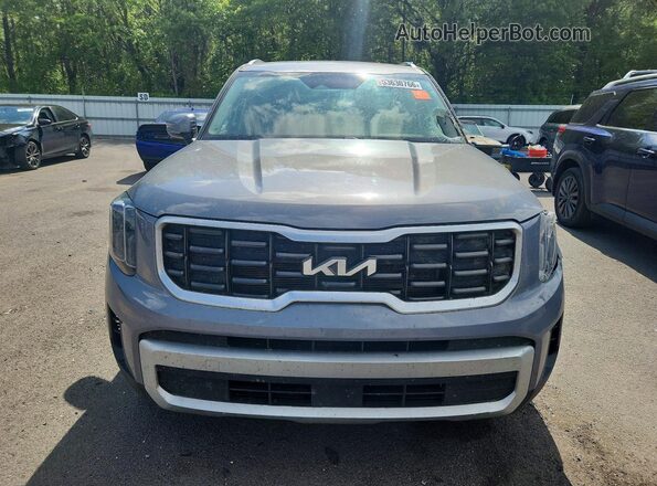 5XYP6DGC6RG502698 2024 KIA TELLURIDE Gray Вид спереду