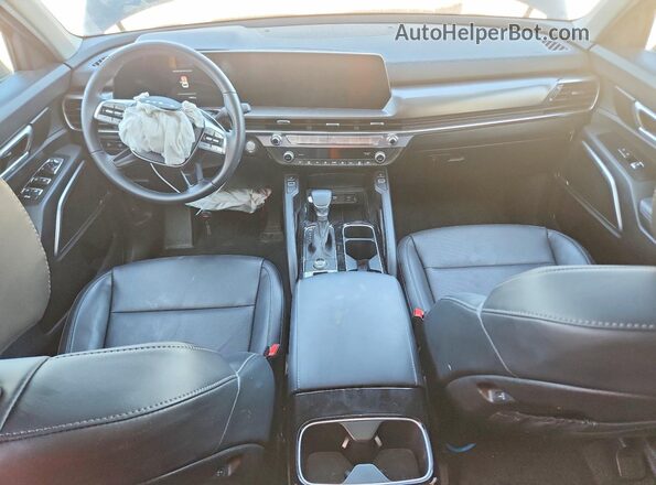 5XYP6DGC6SG630896 2025 KIA TELLURIDE Charcoal Vista del salpicadero