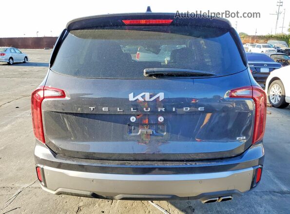 5XYP6DGC6SG697031 2025 KIA TELLURIDE Gray Widok z tyłu