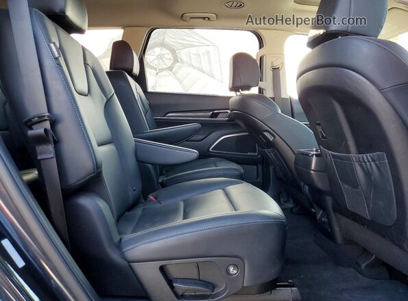 5XYP6DGC6SG697031 2025 KIA TELLURIDE Gray Widok wnętrza z tyłu