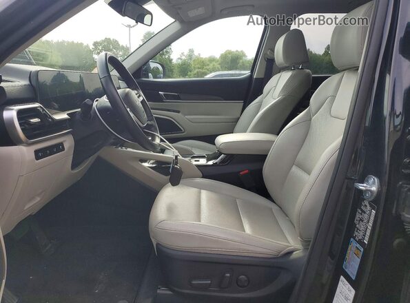 5XYP6DGC7SG653295 2025 KIA TELLURIDE Black Widok naklejki z numerem VIN