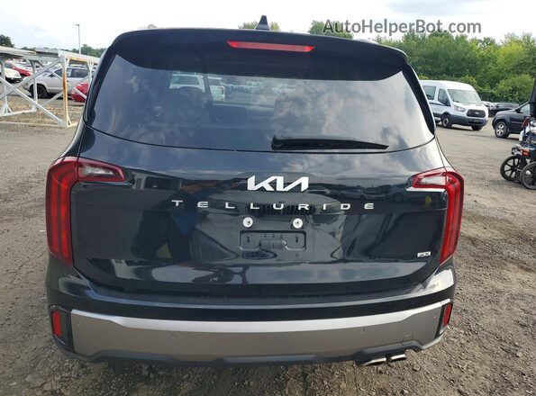 5XYP6DGC7SG653295 2025 KIA TELLURIDE Black Widok wnętrza z tyłu