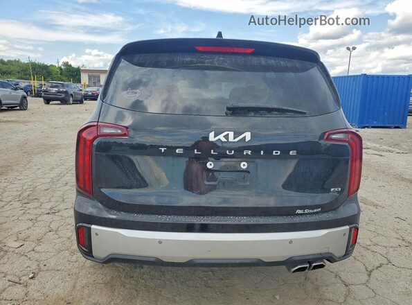 5XYP6DGC8RG552941 2024 KIA TELLURIDE Black Հետևի տեսք