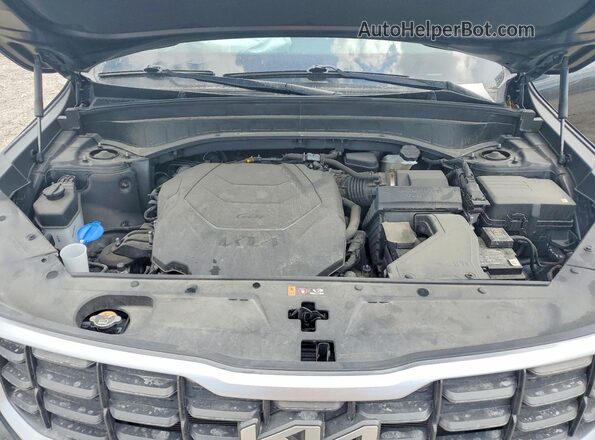 5XYP6DGC8RG552941 2024 KIA TELLURIDE Black Շարժիչի բաժամունքի տեսք