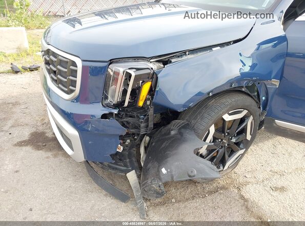 5XYP6DGC8SG588165 2025 KIA TELLURIDE Синий Вид спереди