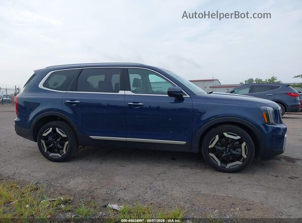 5XYP6DGC8SG588165 2025 KIA TELLURIDE Синий Вид задней части салона