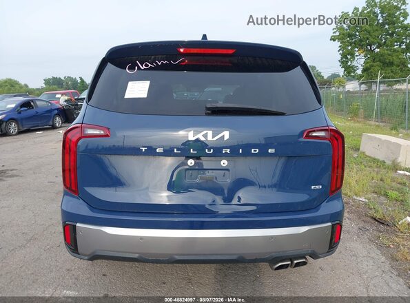 5XYP6DGC8SG588165 2025 KIA TELLURIDE Синий 
