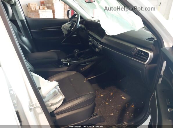 5XYP6DGC8SG590899 2025 KIA TELLURIDE Белый Вид салона спереди