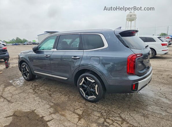 5XYP6DGCXRG549510 2024 KIA TELLURIDE Charcoal Rear left