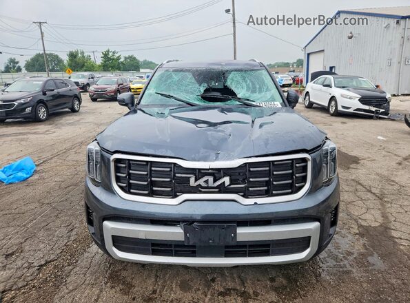 5XYP6DGCXRG549510 2024 KIA TELLURIDE Charcoal Front view