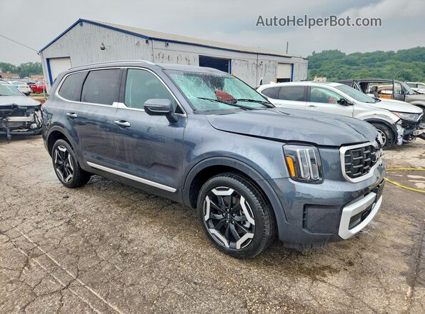 5XYP6DGCXRG549510 2024 KIA TELLURIDE Charcoal Front right