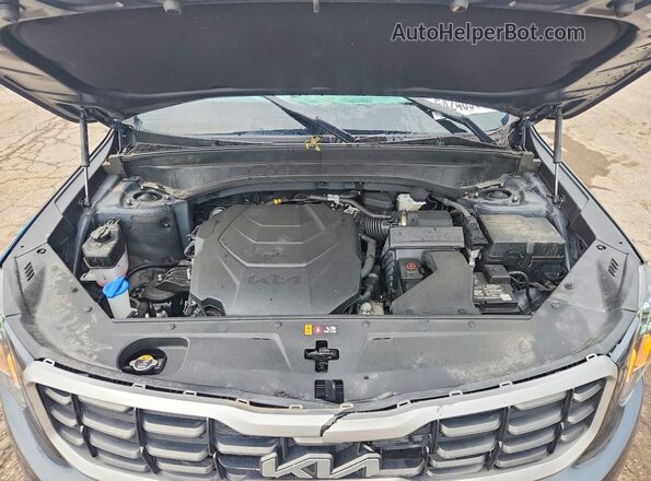 5XYP6DGCXRG549510 2024 KIA TELLURIDE Charcoal Engine compartment view