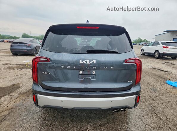 5XYP6DGCXRG549510 2024 KIA TELLURIDE Charcoal Rear view