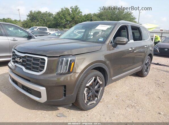 5XYP6DGCXSG690079 2025 KIA TELLURIDE Green Front left