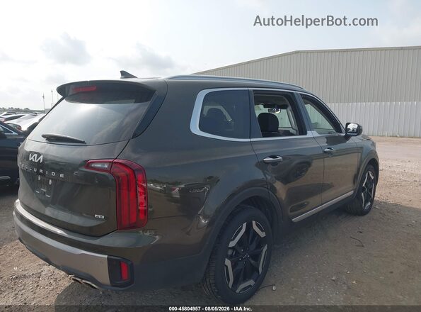 5XYP6DGCXSG690079 2025 KIA TELLURIDE Green Rear right