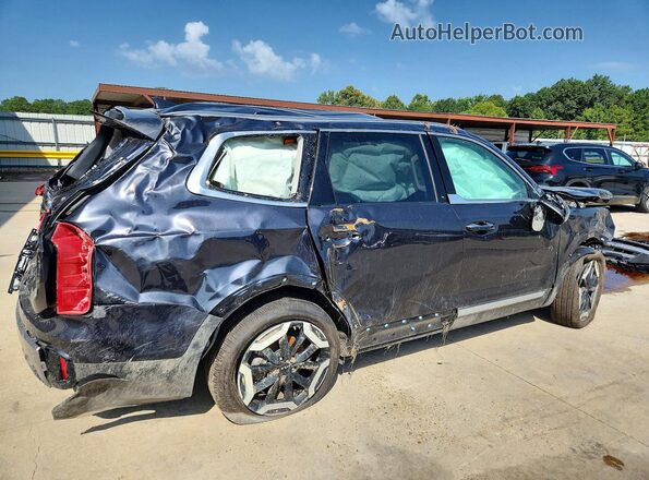 5XYP6DGCXSG695153 2025 KIA TELLURIDE Charcoal Trasero derecho