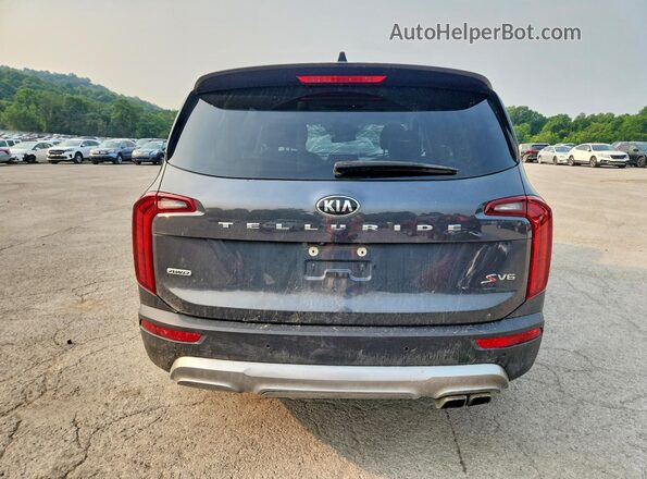 5XYP6DHC1LG064646 2020 KIA TELLURIDE Gray Հետևի տեսք
