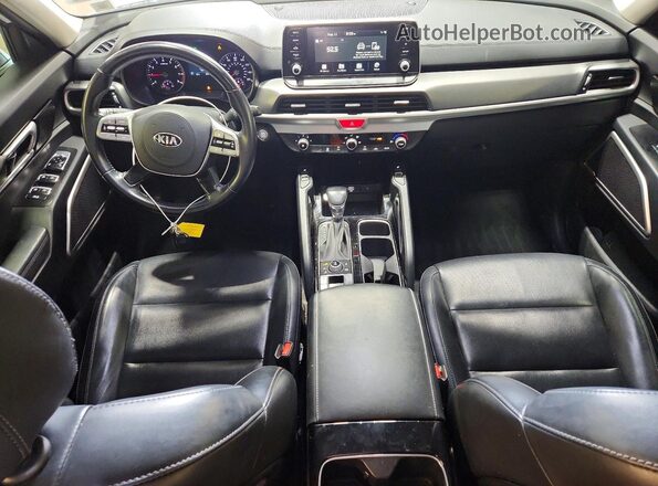 5XYP6DHC2LG035706 2020 KIA TELLURIDE White Widok deski rozdzielczej