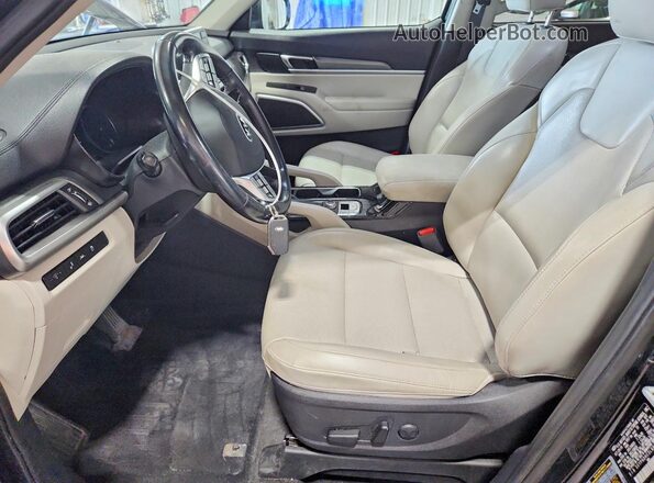 5XYP6DHC3LG054894 2020 KIA TELLURIDE Black Widok wnętrza z przodu