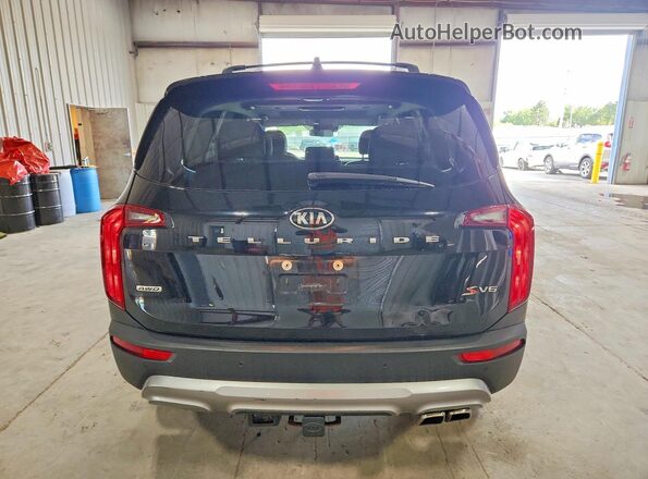 5XYP6DHC3LG054894 2020 KIA TELLURIDE Black Widok z tyłu