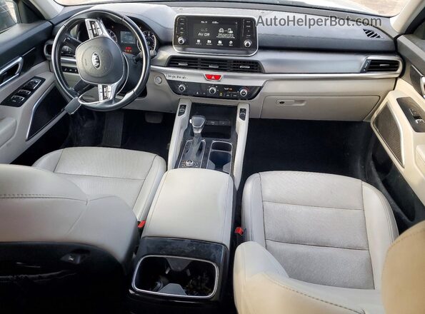 5XYP6DHC3LG073719 2020 KIA TELLURIDE Угольный Вид панели приборов